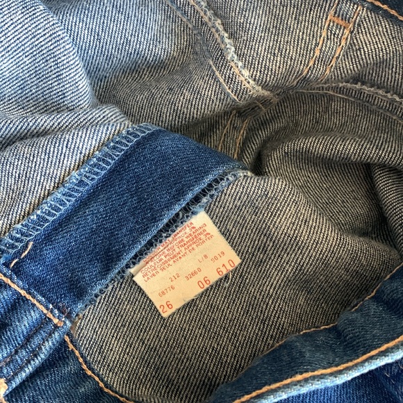 Vintage 80s high rise no pockets GWG femme fit deadstock new 26 - Picture 5 of 9